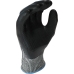 Γάντια Εργασίας JUBA K-Rock Λατέξ Κατά του κοψίματος Μαύρο ίνα