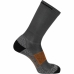 Športové ponožky Salomon Aero Ebony Čierna/Sivá