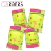 Комплект за Спортна Защита Colorbaby Neon Cali Vibes Жълт (4 броя)