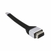 USB C–VGA Adapter i-Tec C31FLATVGA60HZ       FHD Rugalmas Fekete
