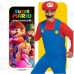Fantasia para Adultos Super Mario Lux 3 Peças