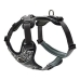 Dog Harness Hunter Divo Reflective Black/Grey L/XL (79-107 cm)