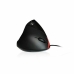 Ergonomic Optical Mouse Ewent EW3156 1000 dpi USB Black Red/Black
