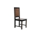 Трапезен стол DKD Home Decor Тъмно сив Aкациево дърво (42 x 47 x 102 cm)