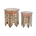 Dviejų staliukų rinkinys DKD Home Decor Arabas 48 x 41,5 x 49 cm