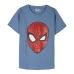 Detské Tričko s krátkym rukávom Spider-Man Modrá
