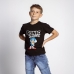 Barn T-shirt med kortärm Sonic Svart
