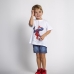 Børne Kortærmet T-shirt Spider-Man Hvid