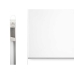 Rullegardiner 150 x 180 cm Hvid Klæde Plastik (6 enheder)