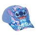 Child Cap with Ears Stitch Blue