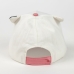 Child Cap with Ears Gabby's Dollhouse White