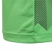 Detský futbalový dres s krátkym rukávom Adidas Svetlozelený