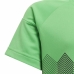Kurzarm Fußballshirt für Kinder Adidas Hellgrün