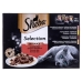 Kattenvoer Sheba Selection in Sauce Kip Pauw Kalfsvlees Lam 85 g