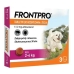 Pilulky FRONTPRO 612469 15 g 3 x 11,3 mg Vhodné pro psy do 2-4 kg