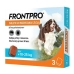 Tablets FRONTPRO 612473 15 g 3 x 68 mg Velegnet til hunde på op til max. >10-25 kg