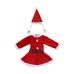 Маскировъчен костюм за деца Баба Коледа 9-13 години Червен Бял