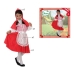 Маскировъчен костюм за деца C3220 Червен Червената шапчица Фантазия 5-6 години (4 Части)