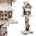 Christmas bauble White Beige Wood House 15 x 9 x 50 cm