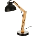 Nastavitelná lampa na psací stůl EDM Černý Dřevo Kov 60 W E27 Ø 16 x 53 cm