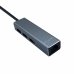 USB Hub Aisens A106-0401 Γκρι