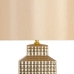 Laualamp Kuldne Puuvill Keraamiline 60 W 220 V 240 V 220-240 V 36 x 36 x 46 cm