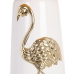 Bordlampe Hvit Gyllen Bomull Keramikk 60 W 220 V 240 V 220-240 V 32 x 32 x 43 cm
