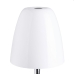 Stolná lampa Biela Striebristý Kov Sklo Železo Hierro/Cristal 60 W 220 V 240 V 220 -240 V 28 x 28 x 56 cm