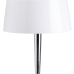 Lampe de bureau Blanc Argenté Métal Verre Fer Hierro/Cristal 60 W 220 V 240 V 220 -240 V 28 x 28 x 56 cm