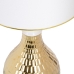 Pöytälamppu Valkoinen Kullattu Pellava Keraminen 60 W 220 V 240 V 220-240 V 34 x 34 x 51 cm