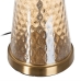 Lampa stołowa Złoty Płótno Metal Żelazo 40 W 220 V 28 x 28 x 48 cm