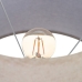 Настолна лампа Бял лен Дървен 60 W 220 V 240 V 220-240 V 30 x 30 x 66 cm