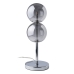 Desk lamp Silver Crystal Iron Hierro/Cristal 28 W 220 V 240 V 220 -240 V 15 x 15 x 48 cm