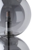 Stolná lampa Striebristý Sklo Železo Hierro/Cristal 28 W 220 V 240 V 220 -240 V 15 x 15 x 48 cm