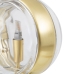 Настольная лампа Позолоченный Стеклянный Мрамор Железо Hierro/Cristal 28 W 220 V 240 V 220 -240 V 15 x 15 x 40 cm