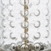 Lâmpada de mesa Branco Dourado Algodão Metal Cristal Latão Ferro 40 W 220 V 240 V 220-240 V 23 x 23 x 51 cm