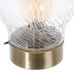 Bordslampa Gyllene Metall Glas Mässing Järn 40 W 220 V 240 V 220-240 V 23 x 23 x 30 cm