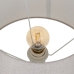 Bordslampa Silvrig Glas 60 W 220 V 240 V 220-240 V 32 x 32 x 57 cm