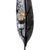Lampe de bureau Noir Doré Métal Fer 40 W 220 V 240 V 220-240 V 18 x 18 x 72 cm