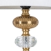 Bordslampa Gyllene linne Metall Järn 40 W 220 V 30 x 30 x 52 cm