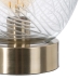 Lampă de masă Auriu* Metal Geam Alamă Fier 40 W 220 V 240 V 220-240 V 22 x 22 x 31 cm