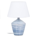 Stolná lampa Modrá Biela Keramický 40 W 220 V 240 V 220-240 V 30,5 x 30,5 x 44,5 cm