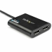 Cable DisplayPort USB 3.0 Startech Negro (Reacondicionado A)