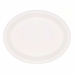Satz Viejo Valle Tablett für Snacks Weiß Oval 32 x 25,5 x 2 cm (10 Stück) (50 pcs)