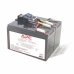 Batterij voor Ononderbreekbaar Stroomvoorzieningssysteem SAI APC RBC48               