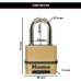Combination padlock Master Lock