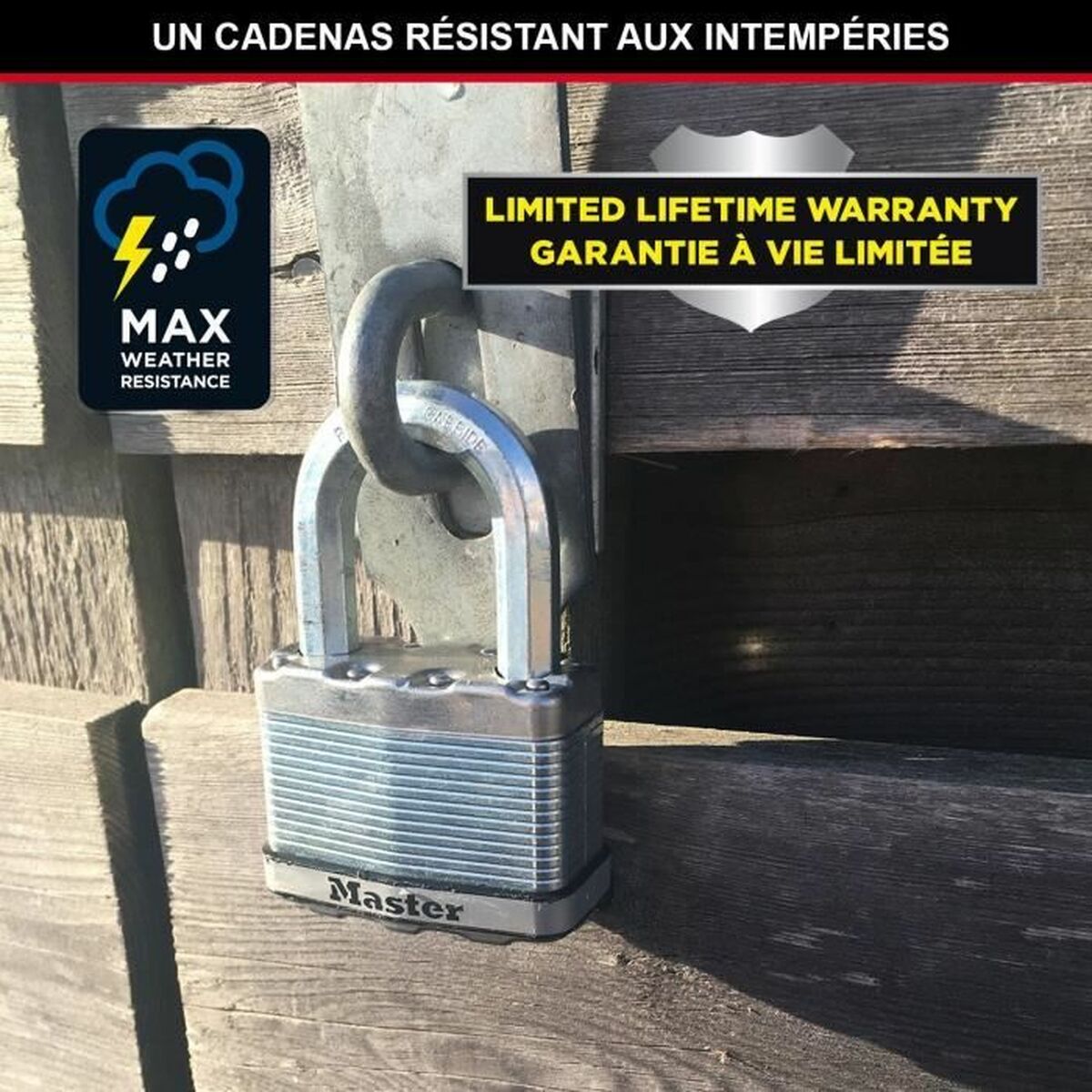 Avainriippulukko Master Lock (3 osaa)