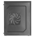 ATX Boks Tacens 2ALUXM Caja PC Minitorre Micro-ATX Ventilador 12cm Acero Ultraligero Negro Svart
