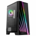 ATX Közepes Torony PC Ház Aerocool MIRAGEBK Fekete Világítás RGB
