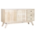 Sideboard DKD Home Decor White Natural Mango wood 145 x 42 x 75 cm